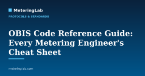 OBIS Code Reference Guide: Every Metering Engineer's Cheat Sheet — MeteringLab