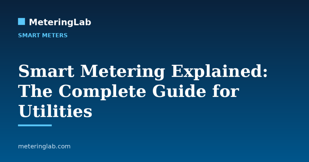 Smart Metering Explained: The Complete Guide for Utilities — MeteringLab