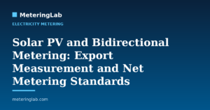 Solar PV and Bidirectional Metering: Export Measurement and Net Metering Standards — MeteringLab
